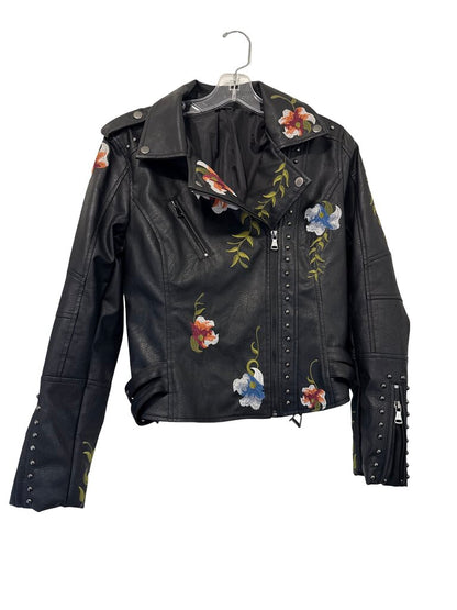 Embro Faux Leather Moto