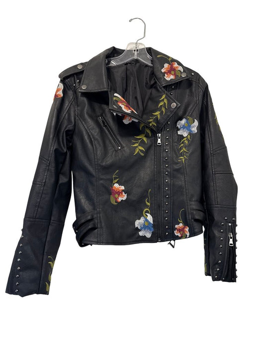 Embro Faux Leather Moto