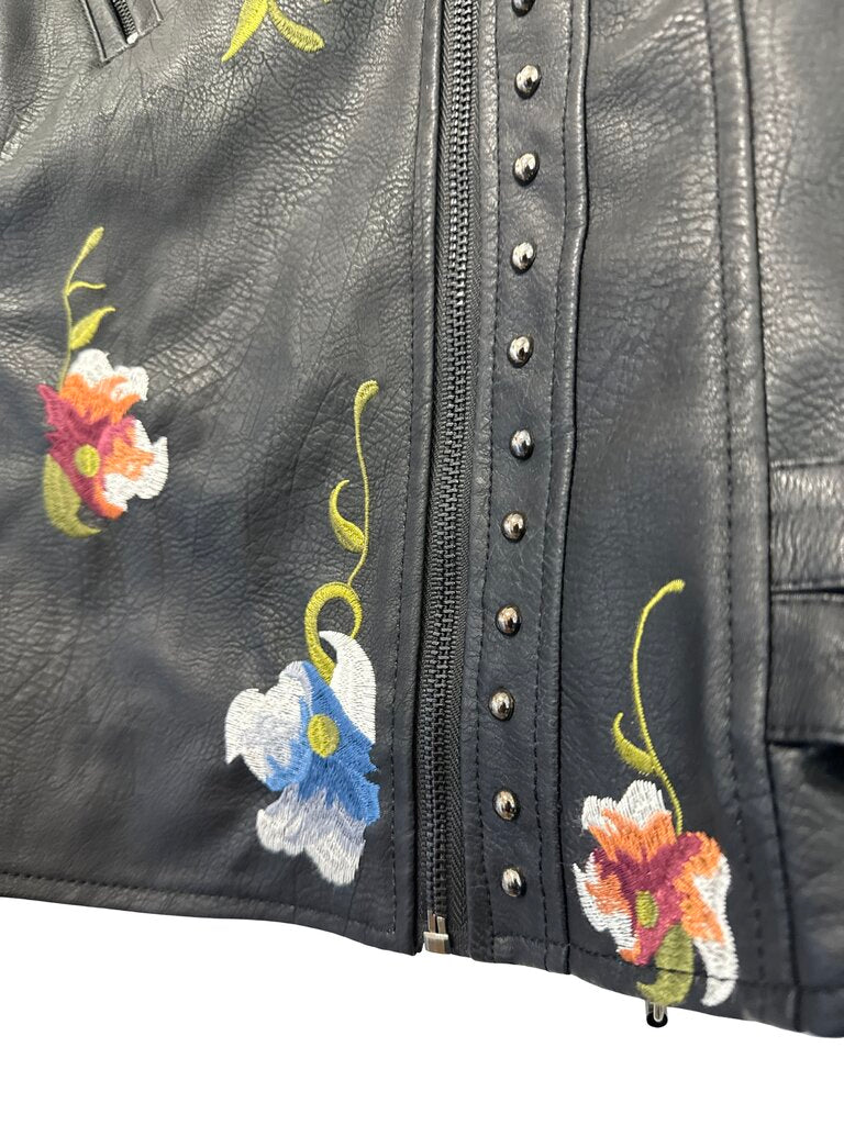 Embro Faux Leather Moto