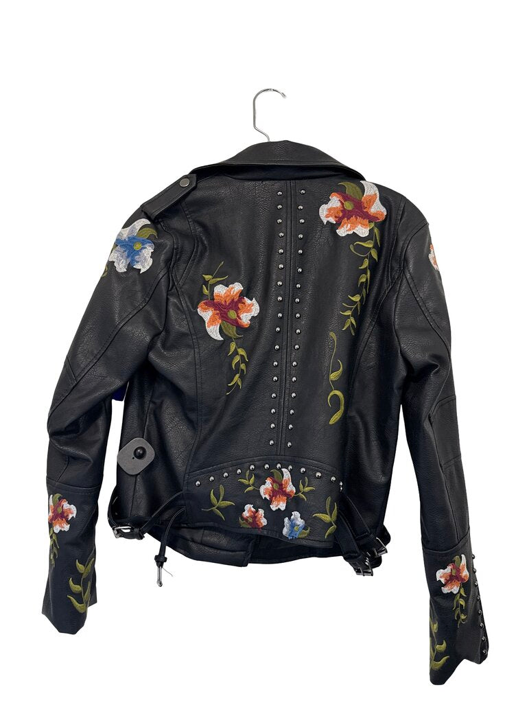 Embro Faux Leather Moto