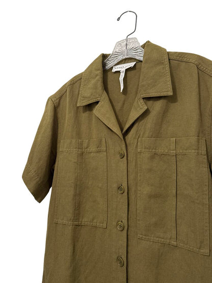 Linen/Cotton Shirtdress