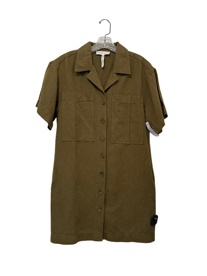 Linen/Cotton Shirtdress