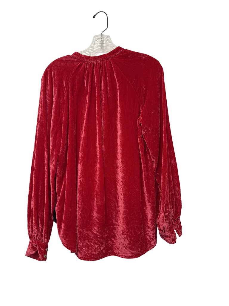 Crushed Velvet Blouse