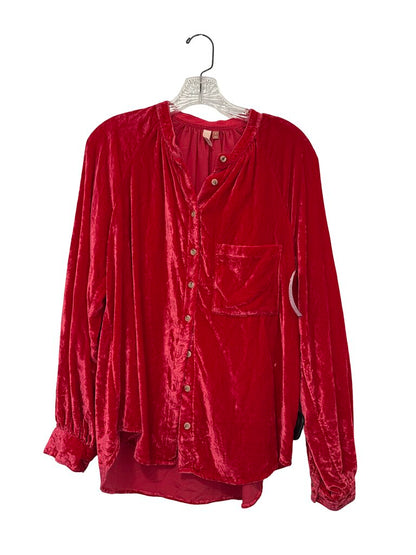 Crushed Velvet Blouse