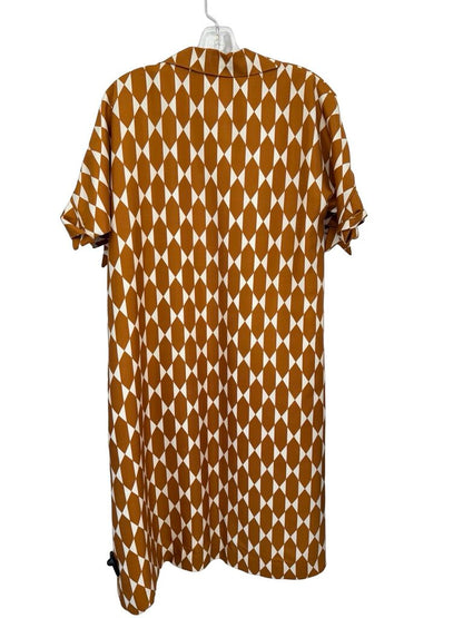 Silk Tile Print Duster