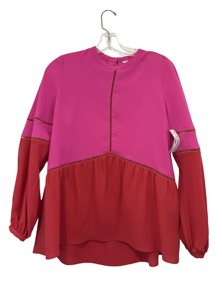 Eyelet Trim Color Block