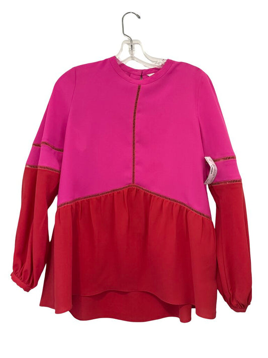 Eyelet Trim Color Block