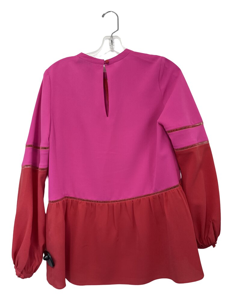 Eyelet Trim Color Block