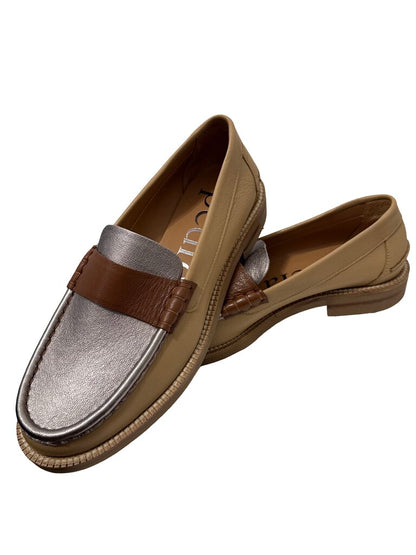 Metallic Loafers