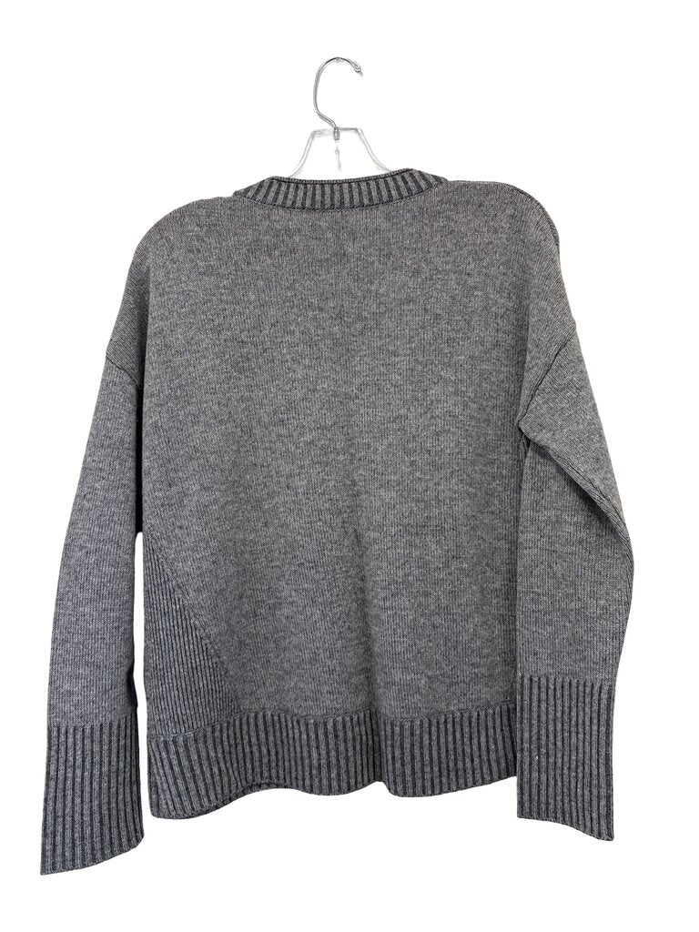 Cashmere Vnk Ribbed Trim