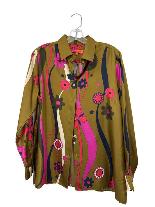 Silk Floral Blouse