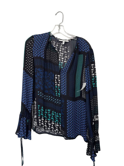 Patchwork Print Vnk Tie Slv