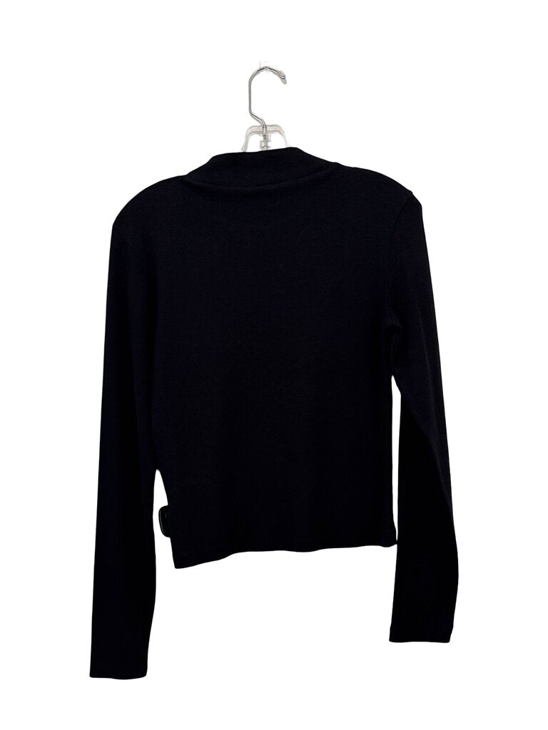 Crop L/S Hi Neck