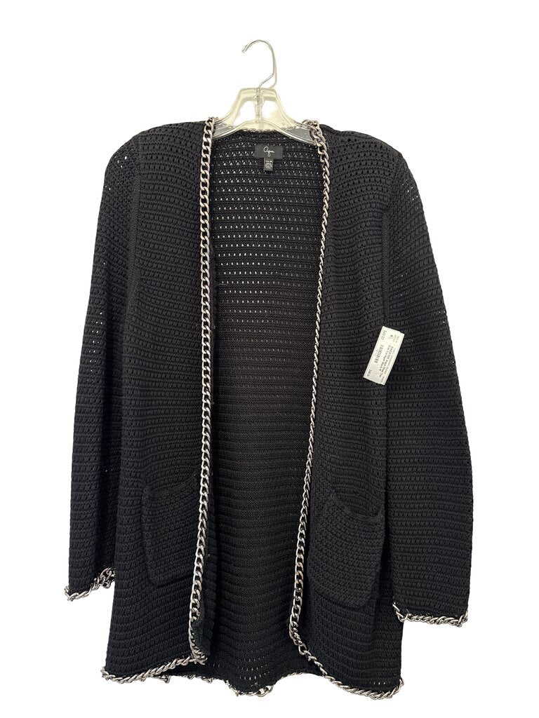 Chain Trim Knit Cardigan