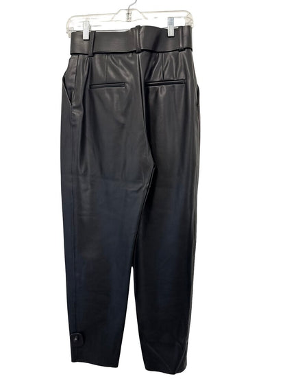 Faux Leather Trousers