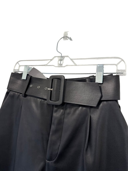 Faux Leather Trousers