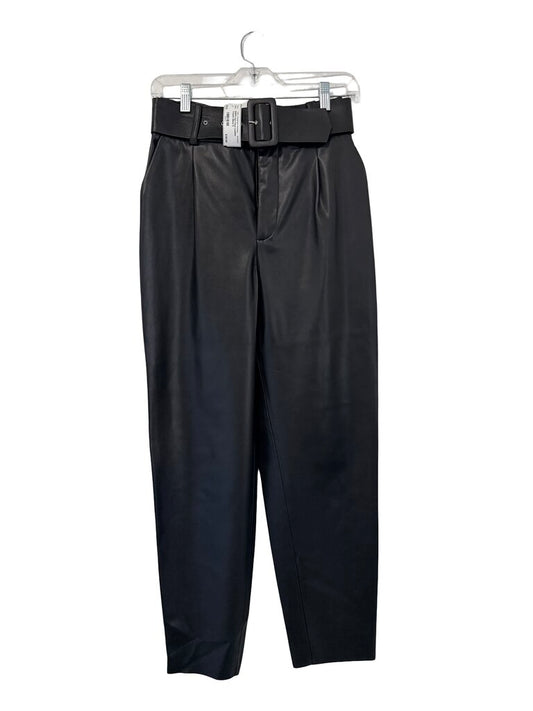 Faux Leather Trousers