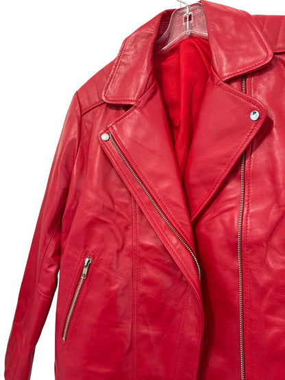 Faux Leather Moto
