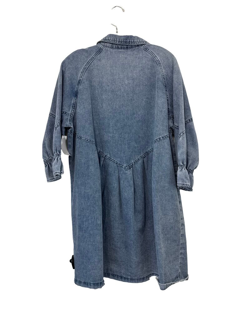 Chambray Button Front