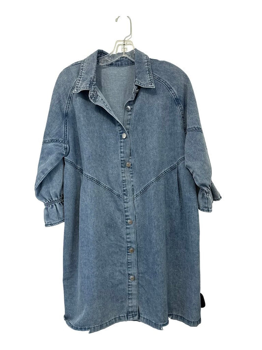 Chambray Button Front