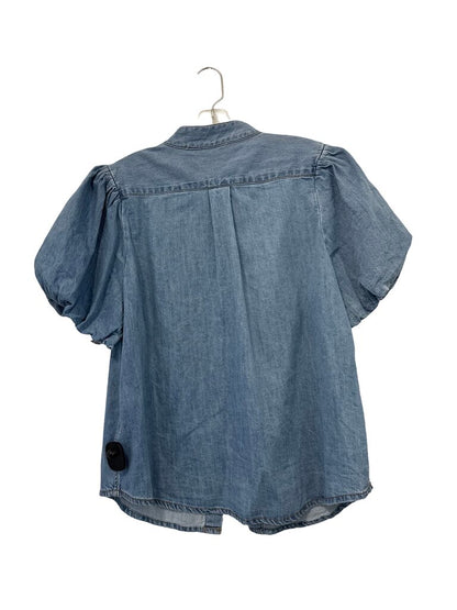 Chambray Puff Sleeve