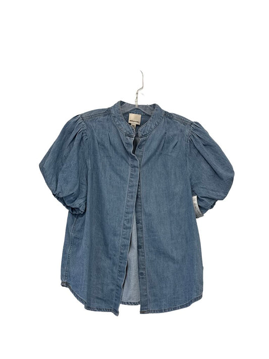 Chambray Puff Sleeve