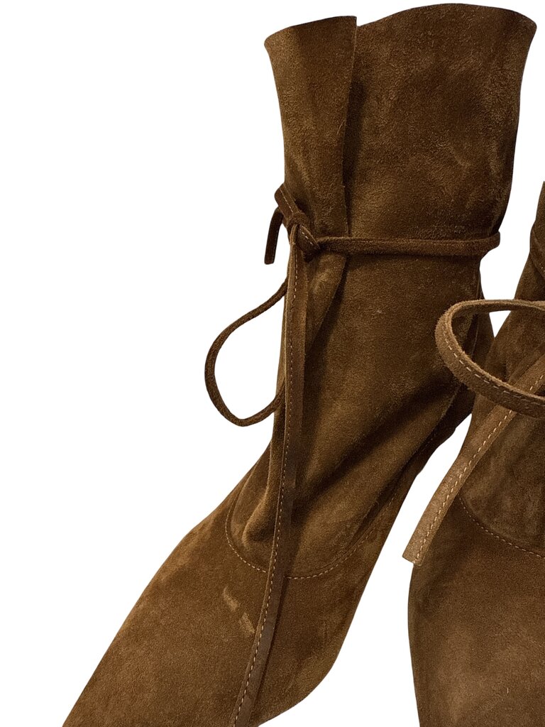 Suede Ankle W/Heel