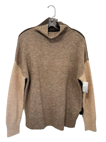 Color Blocked Hi Neck