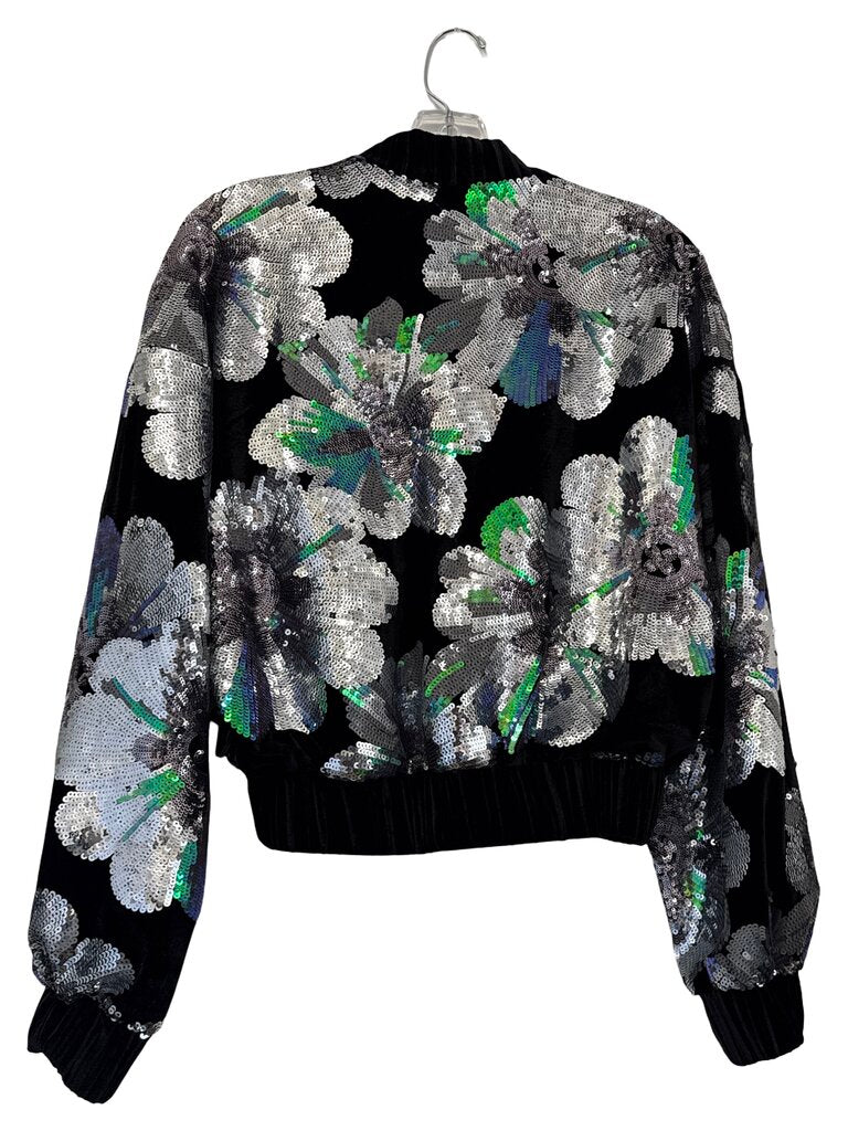 Velvet/Sequin Flowers