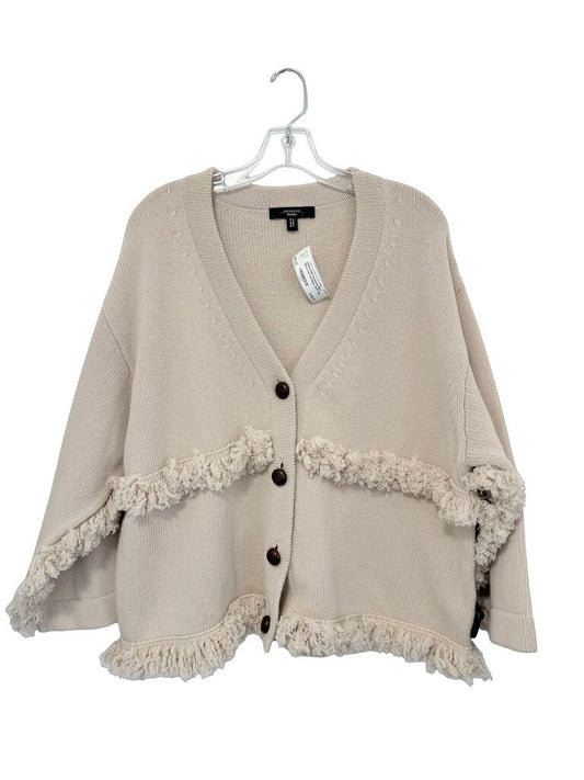 Knit Cardigan W/Fringe