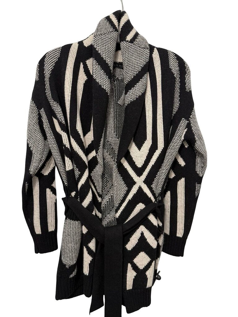 Print Wrap Cardigan