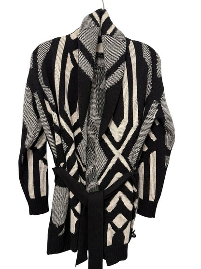 Print Wrap Cardigan