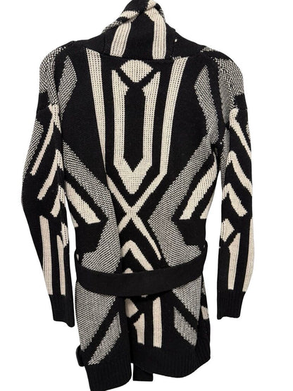 Print Wrap Cardigan