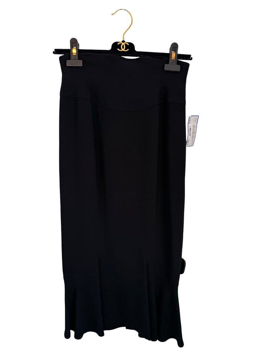 Silk Crepe Kick Pleats