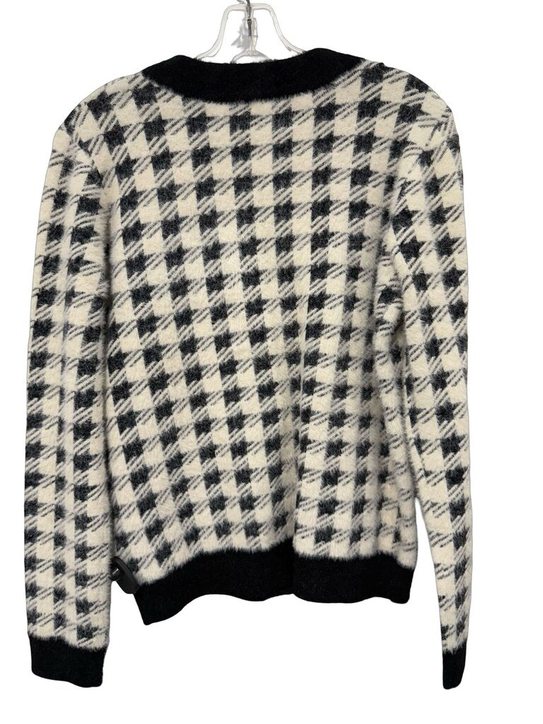 Fuzxy Herringbone Cardigan