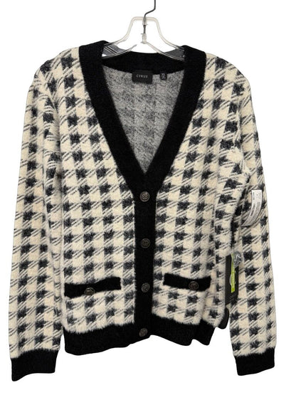 Fuzxy Herringbone Cardigan