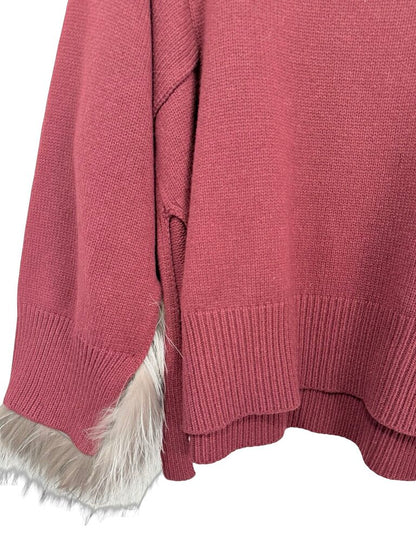 Turtleneck W/Fox Cuffs