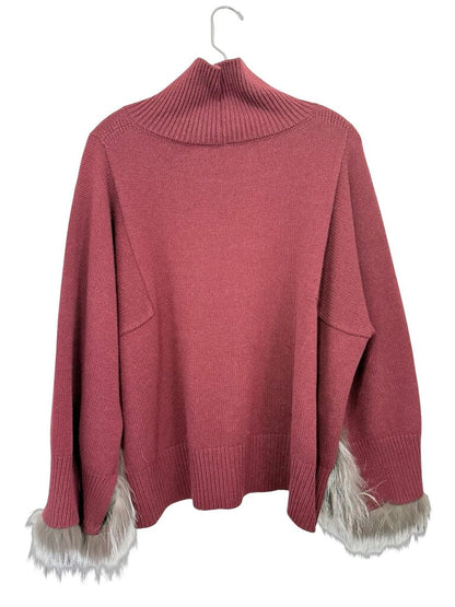 Turtleneck W/Fox Cuffs