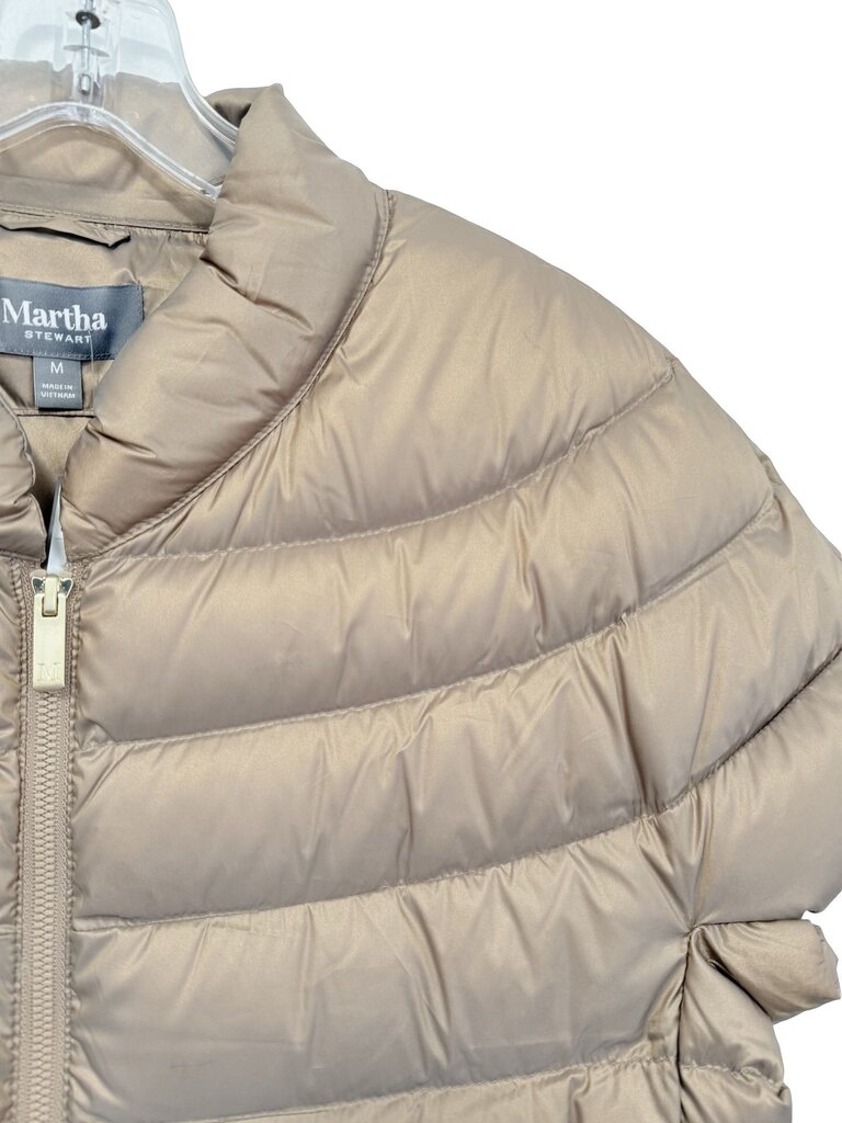 Down Quilted Zip Front