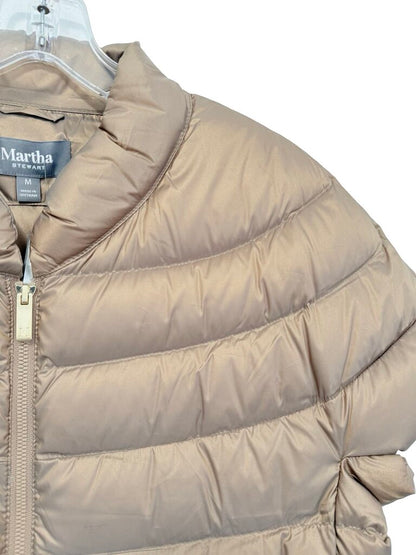 Down Quilted Zip Front