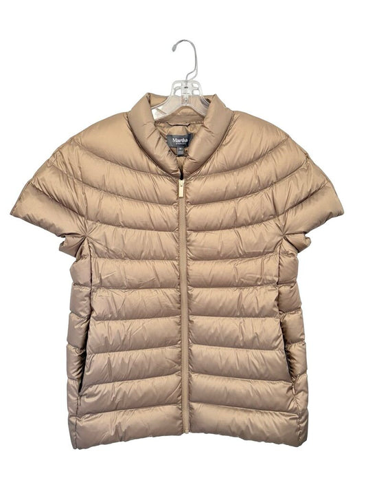 Down Quilted Zip Front