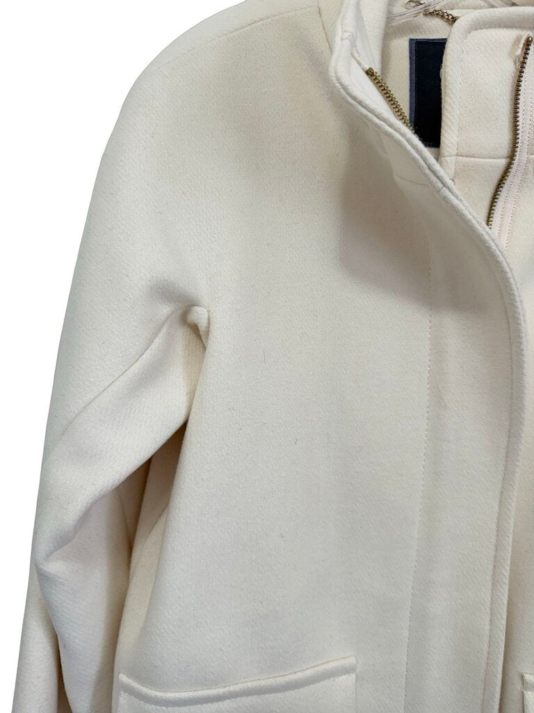 Wool Blend Zip Front