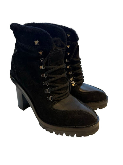 Lamb LIned Ankle W/Heel