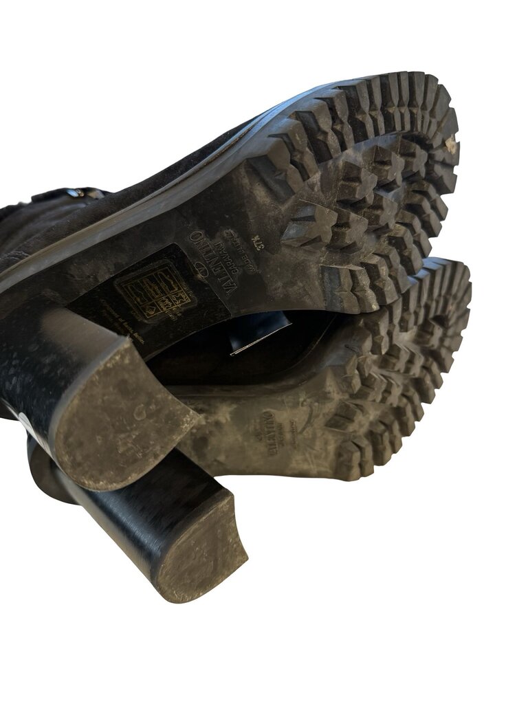 Lamb LIned Ankle W/Heel