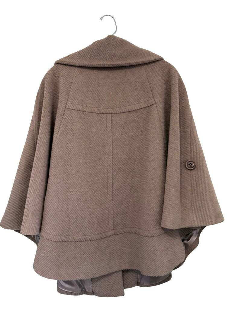 Ribbed Assym Cape