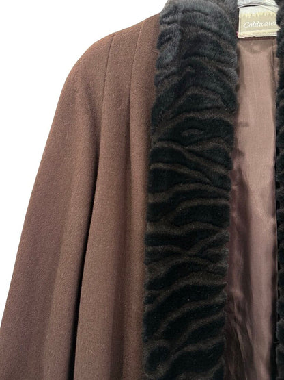 Faux Fur Trimmed
