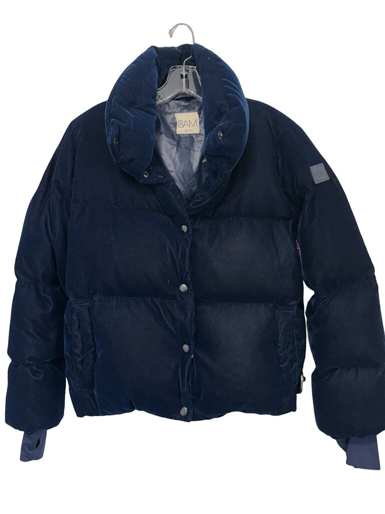 Velvet Quilted Puffer