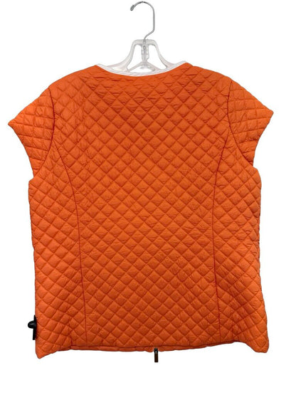 Quilted Piped Zip Front