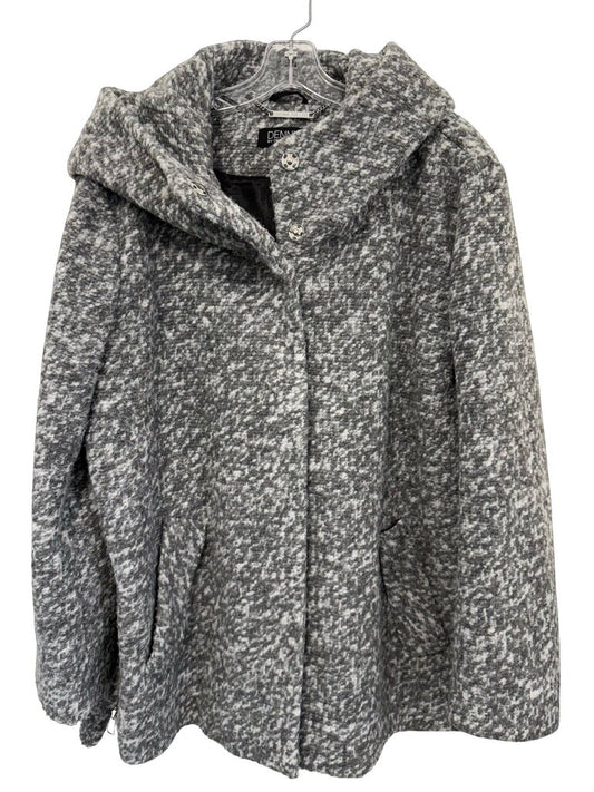 Tweed Snap Front W/Hood