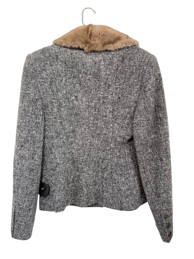 Mink Collar Tweed